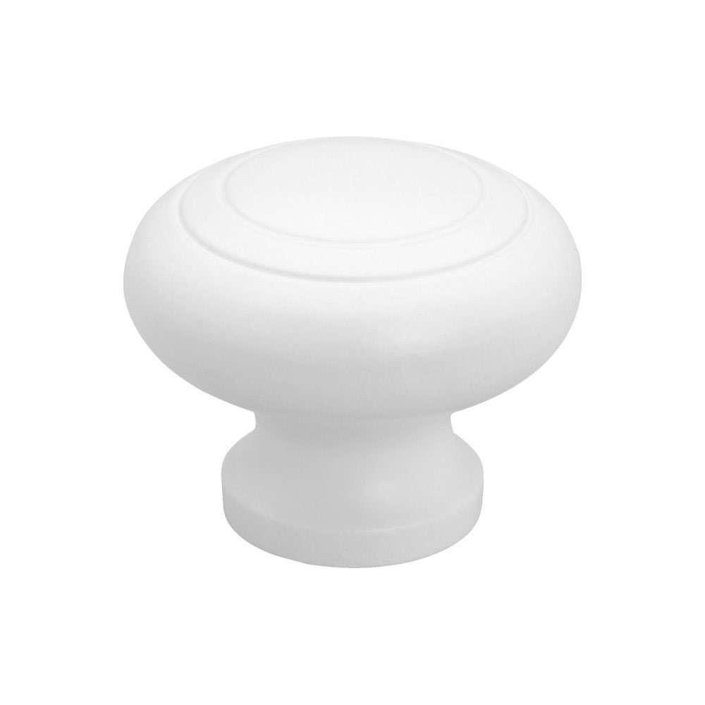 Knop Rillan - 44mm - Hvid