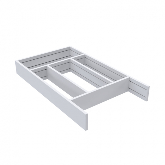 Bestikskuffe Flex Basic - 550 (523mm) - Hvid