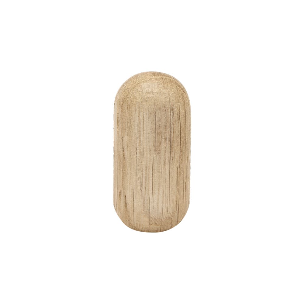 Knop Lunden - Ubehandlet Eg