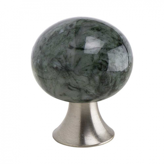 Knop Bead Straight - Carrara Marmor Grøn i gruppen Knopper / Farve/Materiale / Rustfrit hos Beslag Online (304061-11)