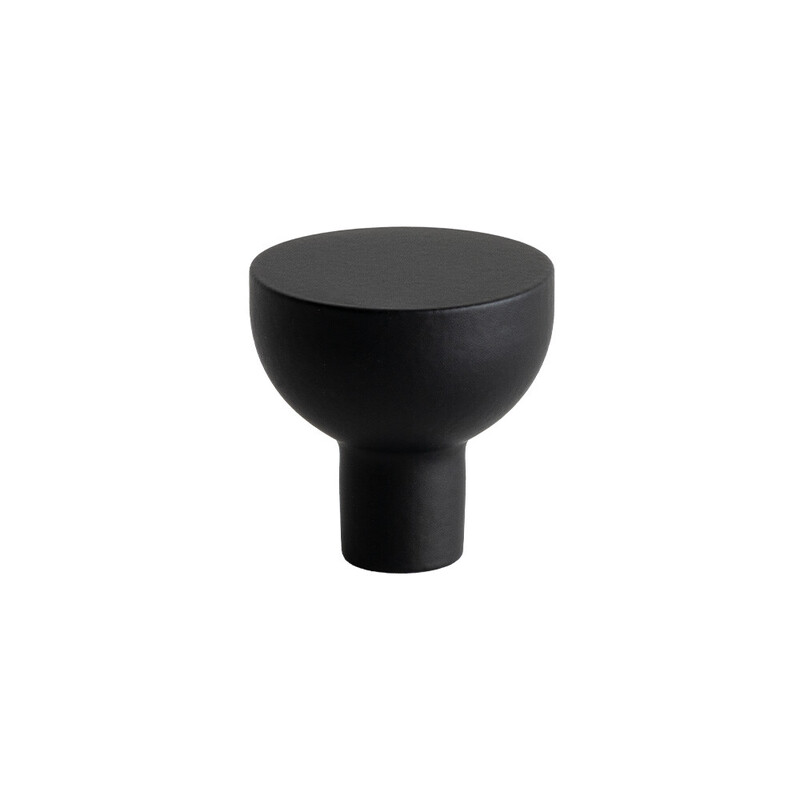 Knop Copenhagen - 25mm - Mat Sort