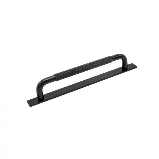 Greb Helix/Bagplade - 160mm - Mat Sort