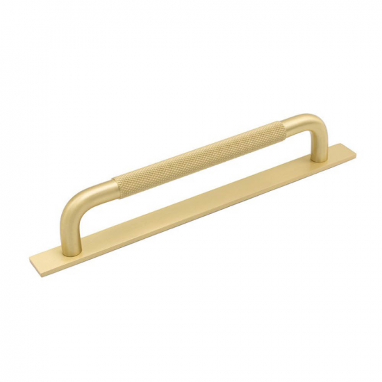 Greb Helix/Bagplade - 160mm - Messing