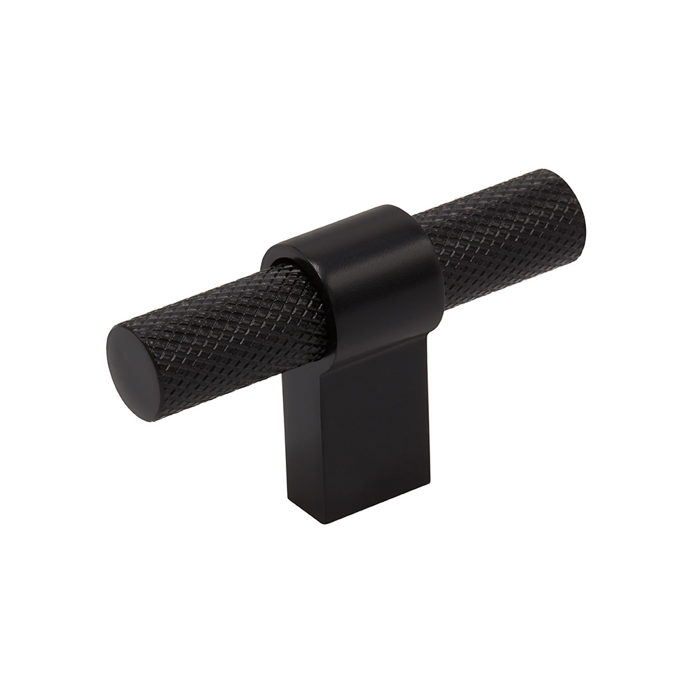 Cabinet Knob T Helix - Matte Black in the group Cabinet Knobs / Color/Material / Black at Beslag Online (308570-11)