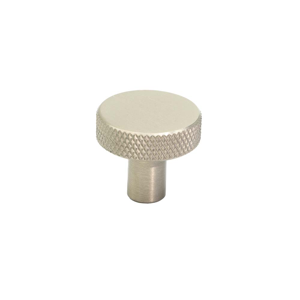 Knop Flat - 26mm - Rustfrit Stål Finish