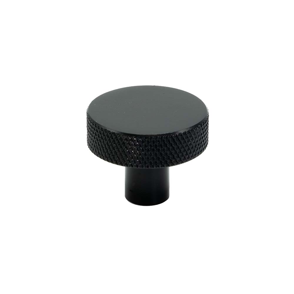 Knop Flat - 32mm - Mat Sort