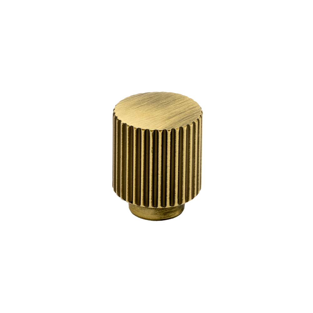 Knop Helix Stripe - 20mm - Antik Bronze