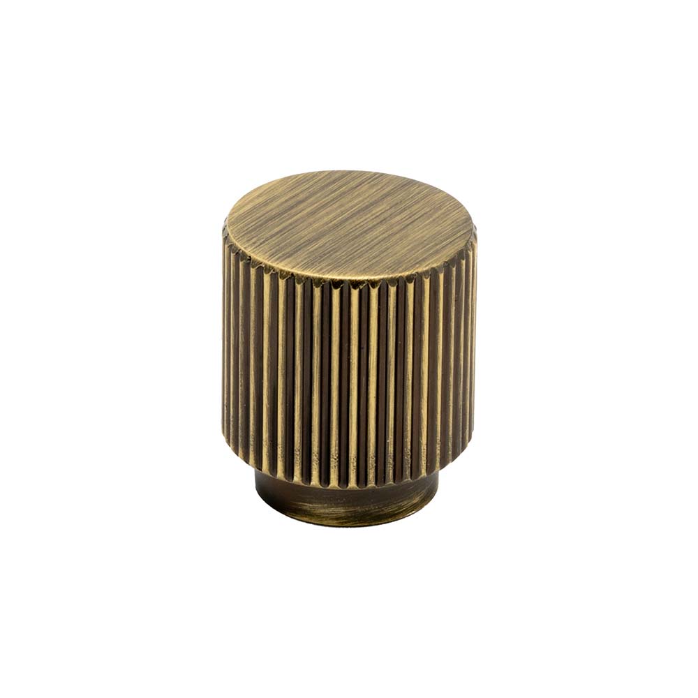 Knop Helix Stripe - 26mm - Antik Bronze