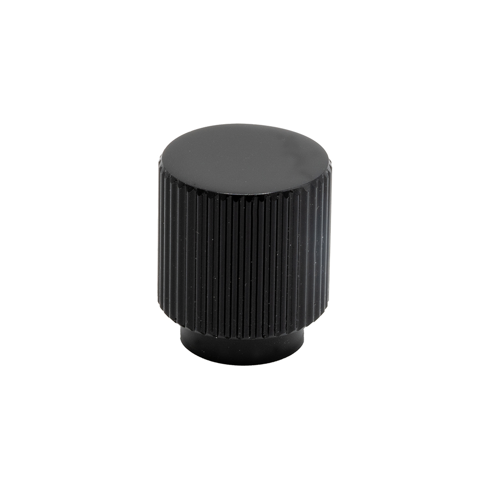 Knop Helix - 26mm - Mat Sort
