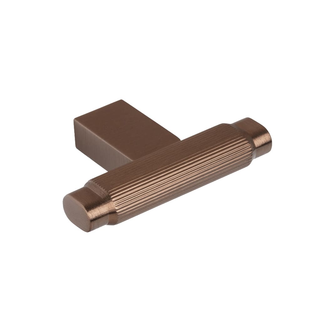 Knop T Brooklyn - Børstet Bronze