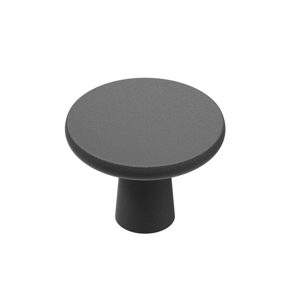 Knop Terra - Mat Sort