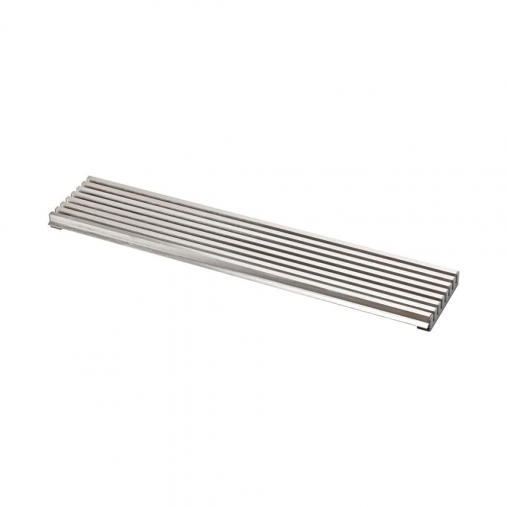 Ventilationsgitter - 598x125 - Rustfrit Stål