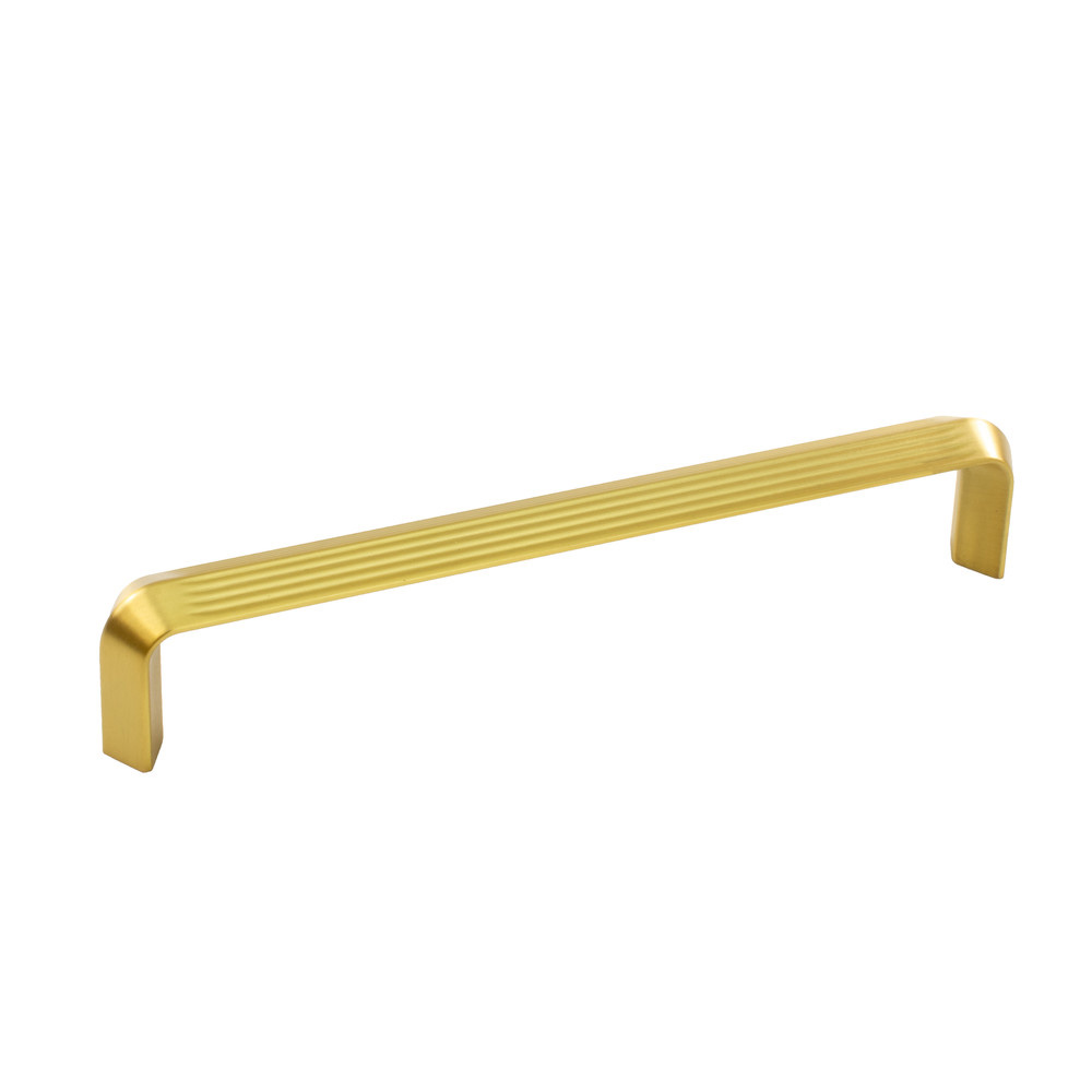 Greb Lines - 160mm - Mat Børstet Messing i gruppen Greb / Farve/Materiale / Messing hos Beslag Online (343221-11)