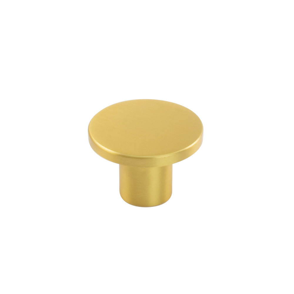 Knop Como - Børstet Messing