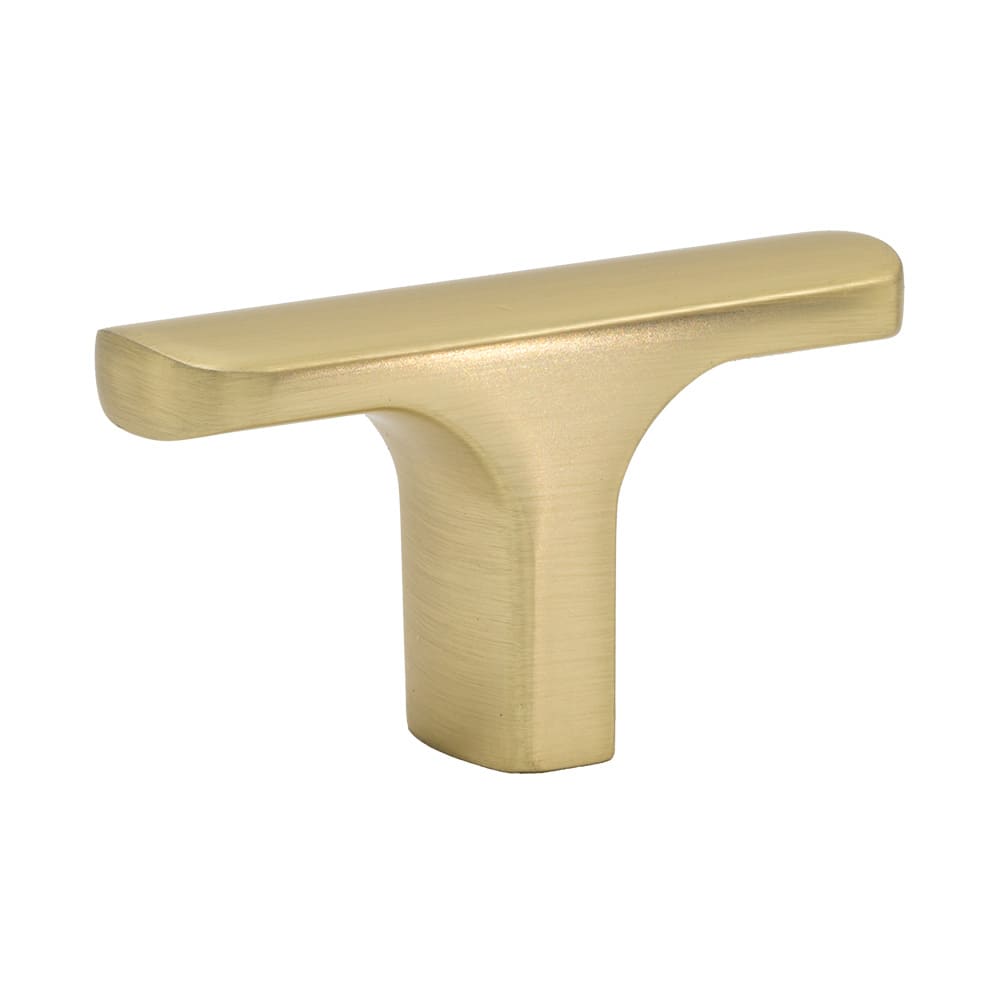 Knop T Ethel - Børstet Messing