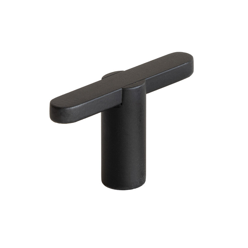 Knop T Flow - Mat Sort