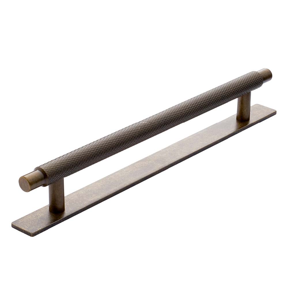 Greb Manor/Bagplade - 192mm - Antik Messing