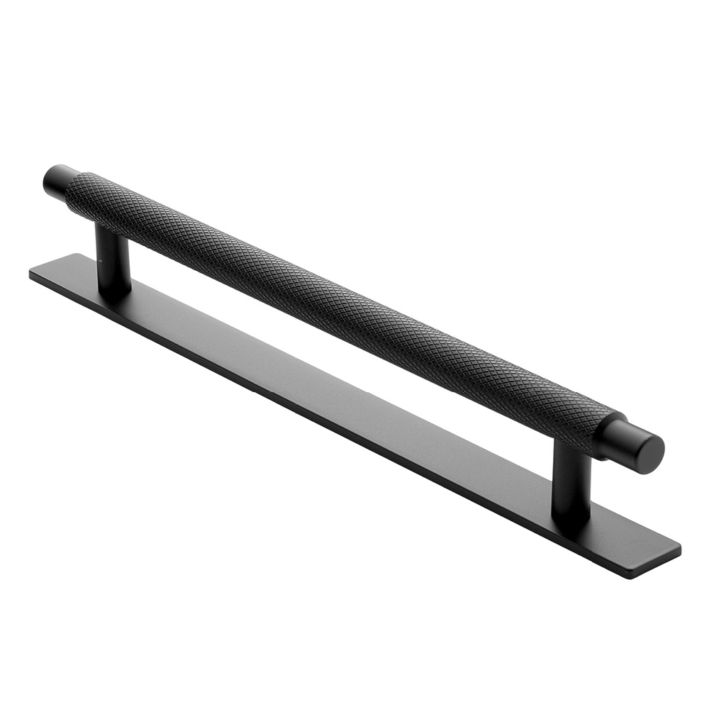 Greb Manor/Bagplade - 192mm - Mat Sort