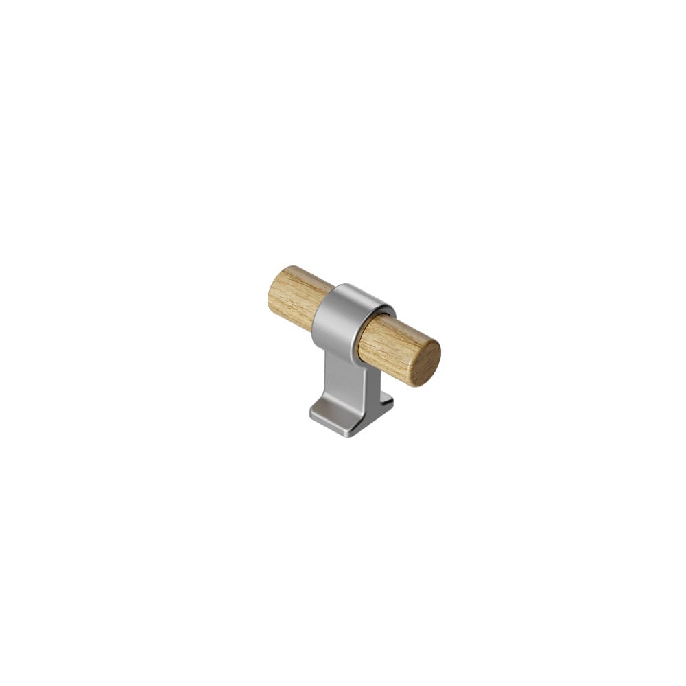 Knop T Bond - Eg/Rustfrit Look