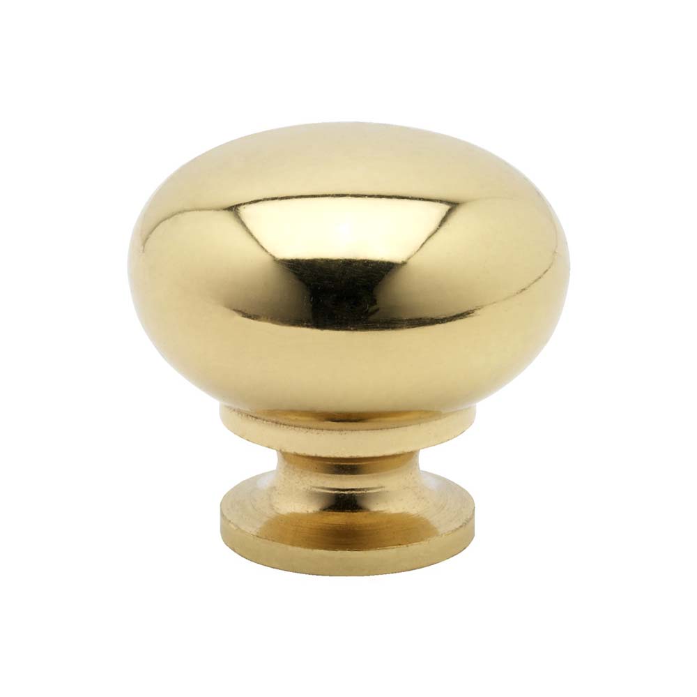 Knop 7638 - Poleret Messing