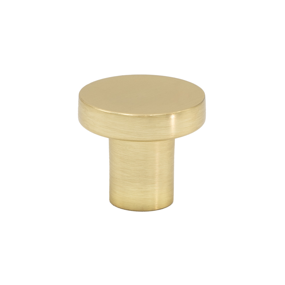 Knop 2078 - Børstet Messing
