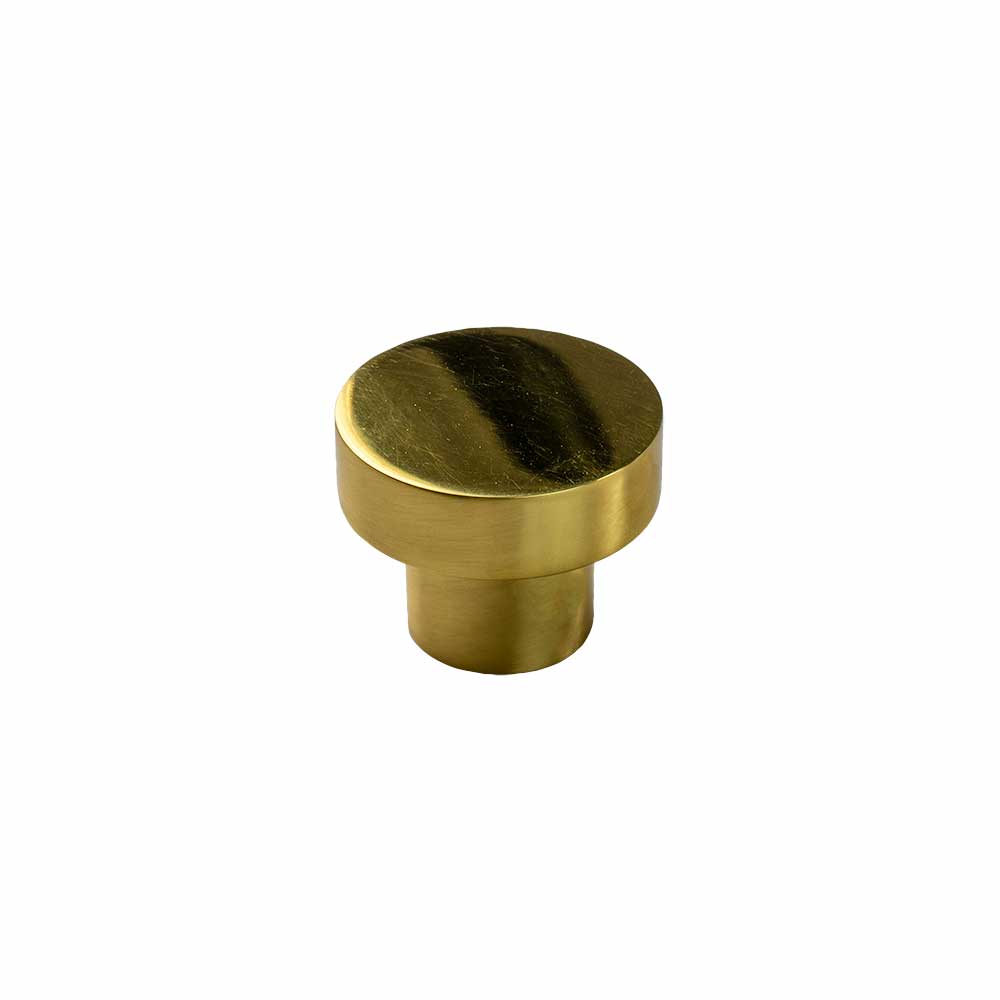 Knop Mood - 30/25 - Poleret Messing