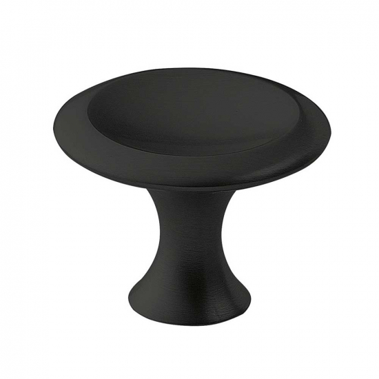 Knop Bell - Mat Sort i gruppen Knopper / Farve/Materiale / Sort hos Beslag Online (370172-11)