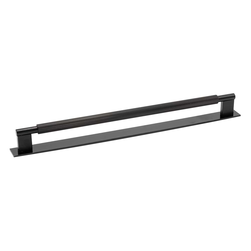 Greb Arpa/Bagplade - 320mm - Børstet Sort