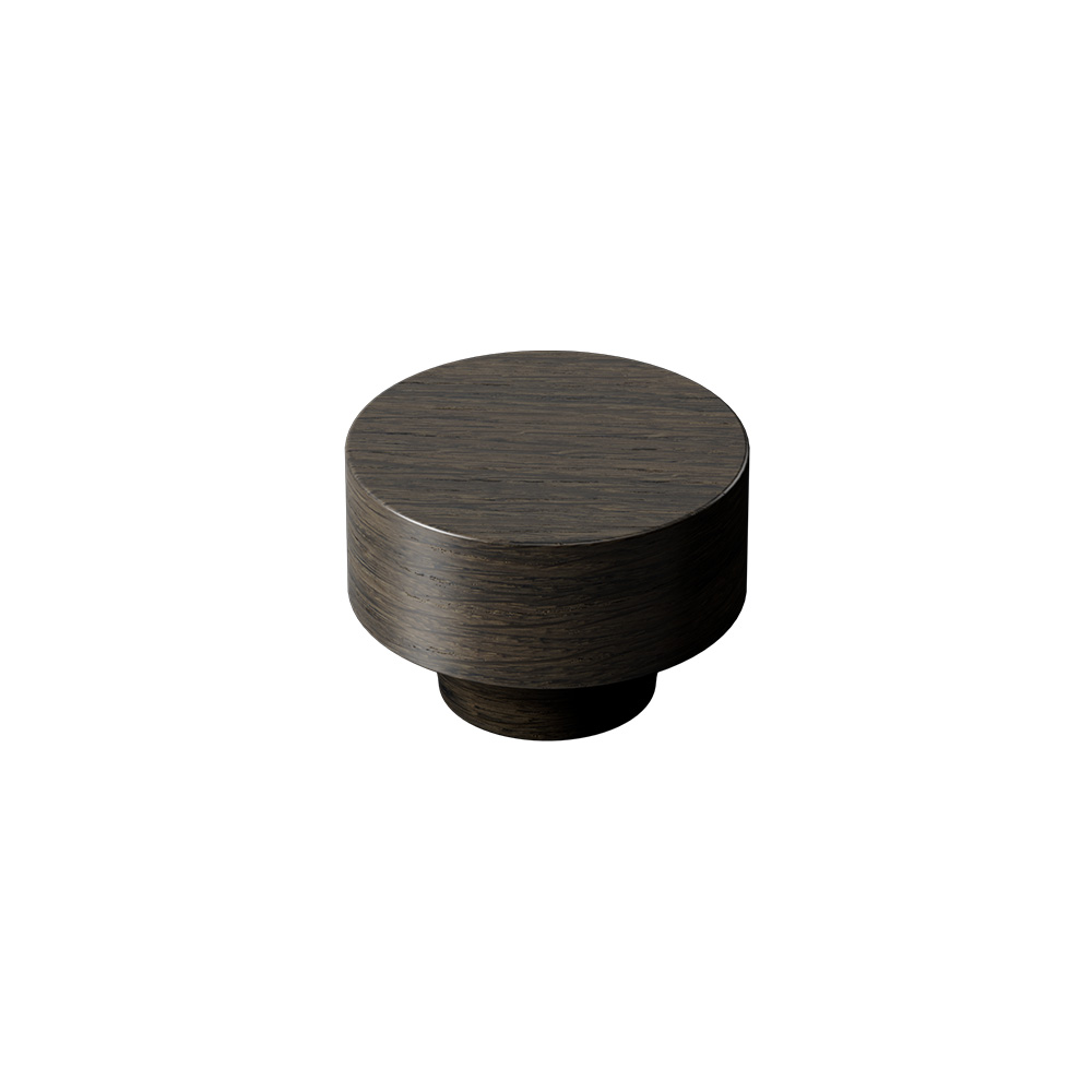 Knop Row - 40mm - Mørkbejset Eg