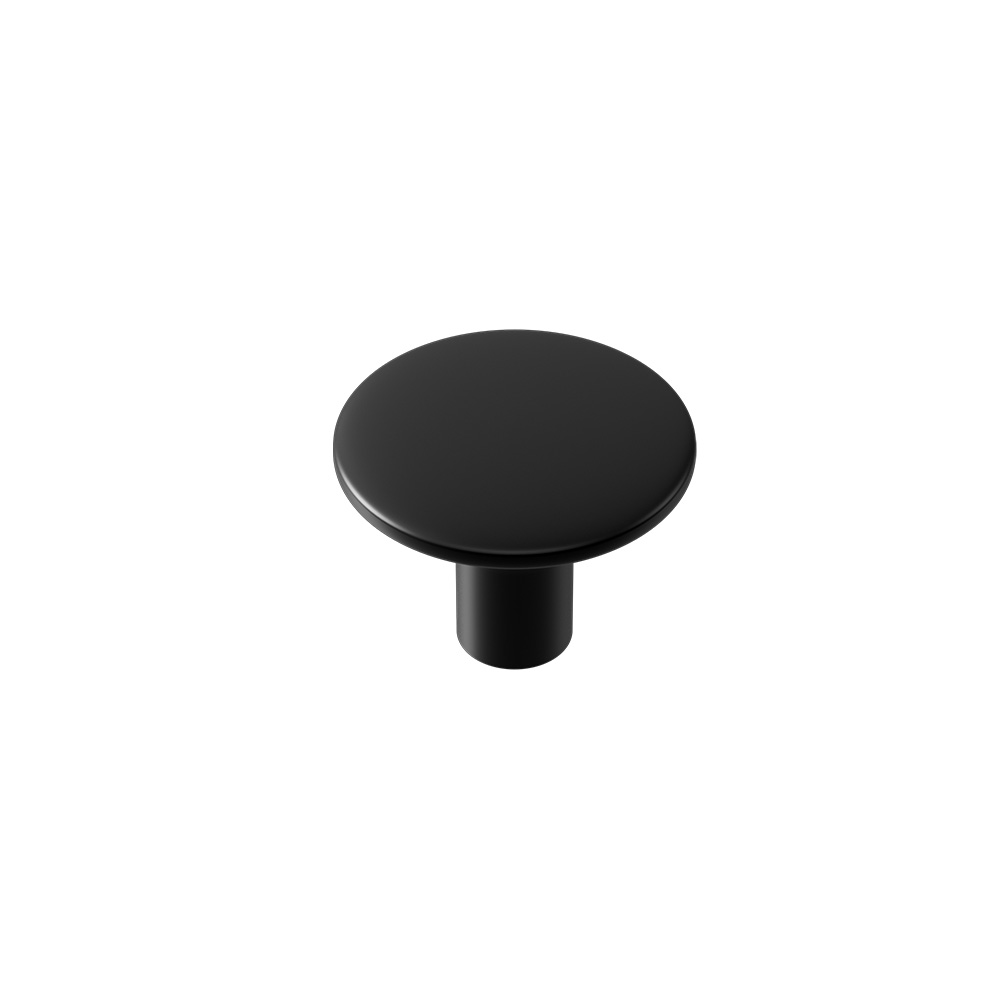 Knop Tango - 30mm - Mat Sort