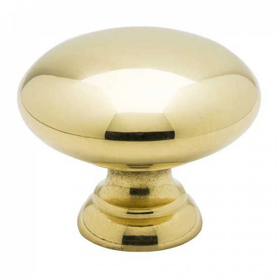 Knop 411 - 32mm - Poleret Messing