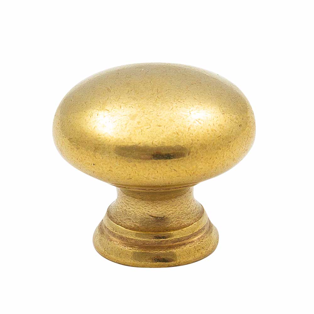 Knop 411 - 24mm - Ubehandlet Messing