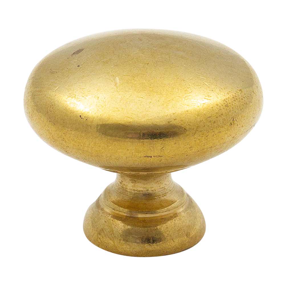 Knop 411 - 40mm - Ubehandlet Messing