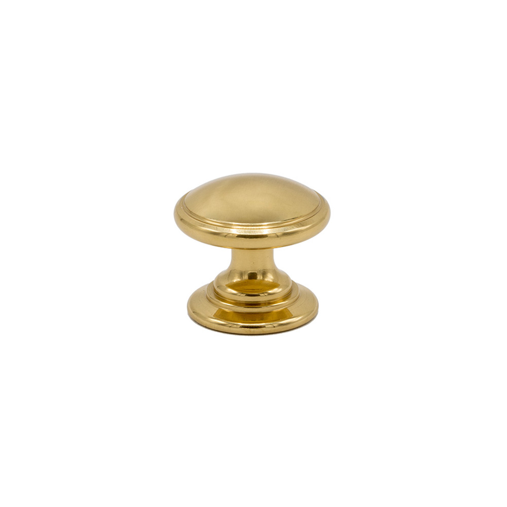 Knop 24466 - 25mm - Poleret Messing