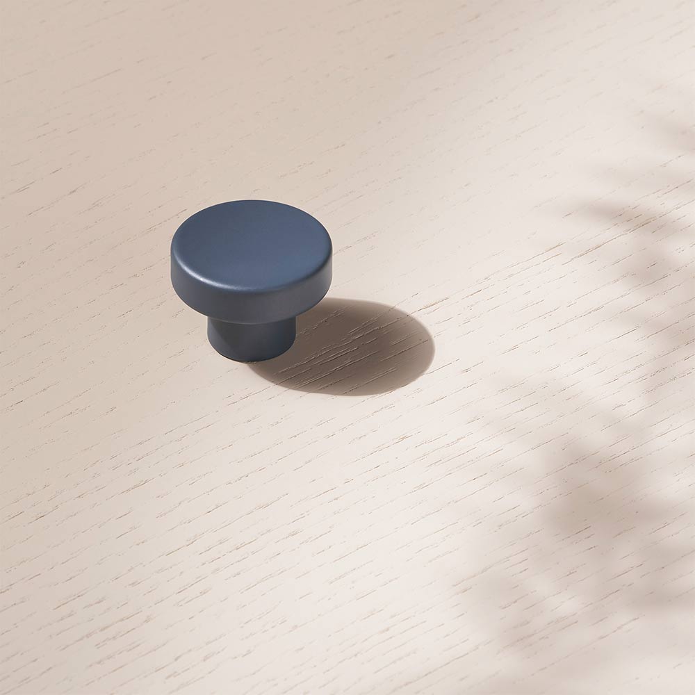 Toniton Circular Knob - Blue in the group Cabinet Knobs at Beslag Online (401001-11)