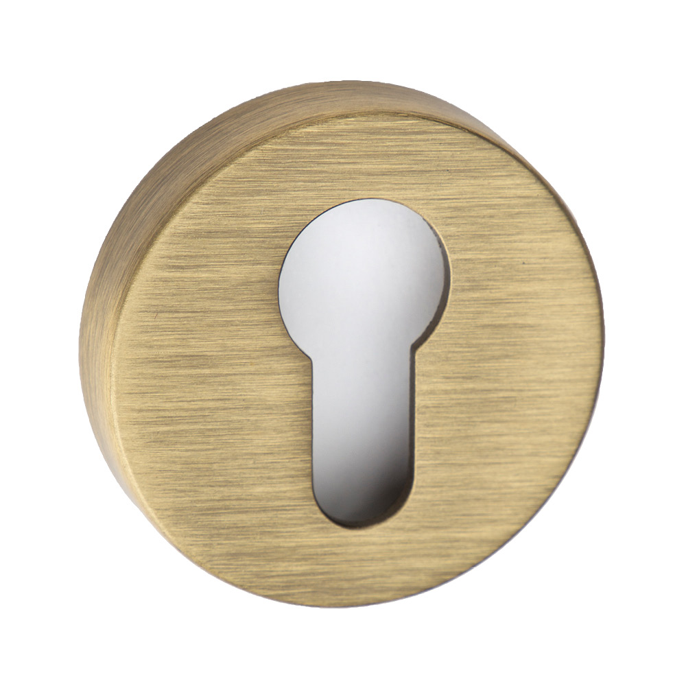 Nøgleplade R-E - Antik Bronze (Europæisk standard) i gruppen Dørhåndtag / Alle Dørhåndtag / Toiletlåse hos Beslag Online (751120-41E)