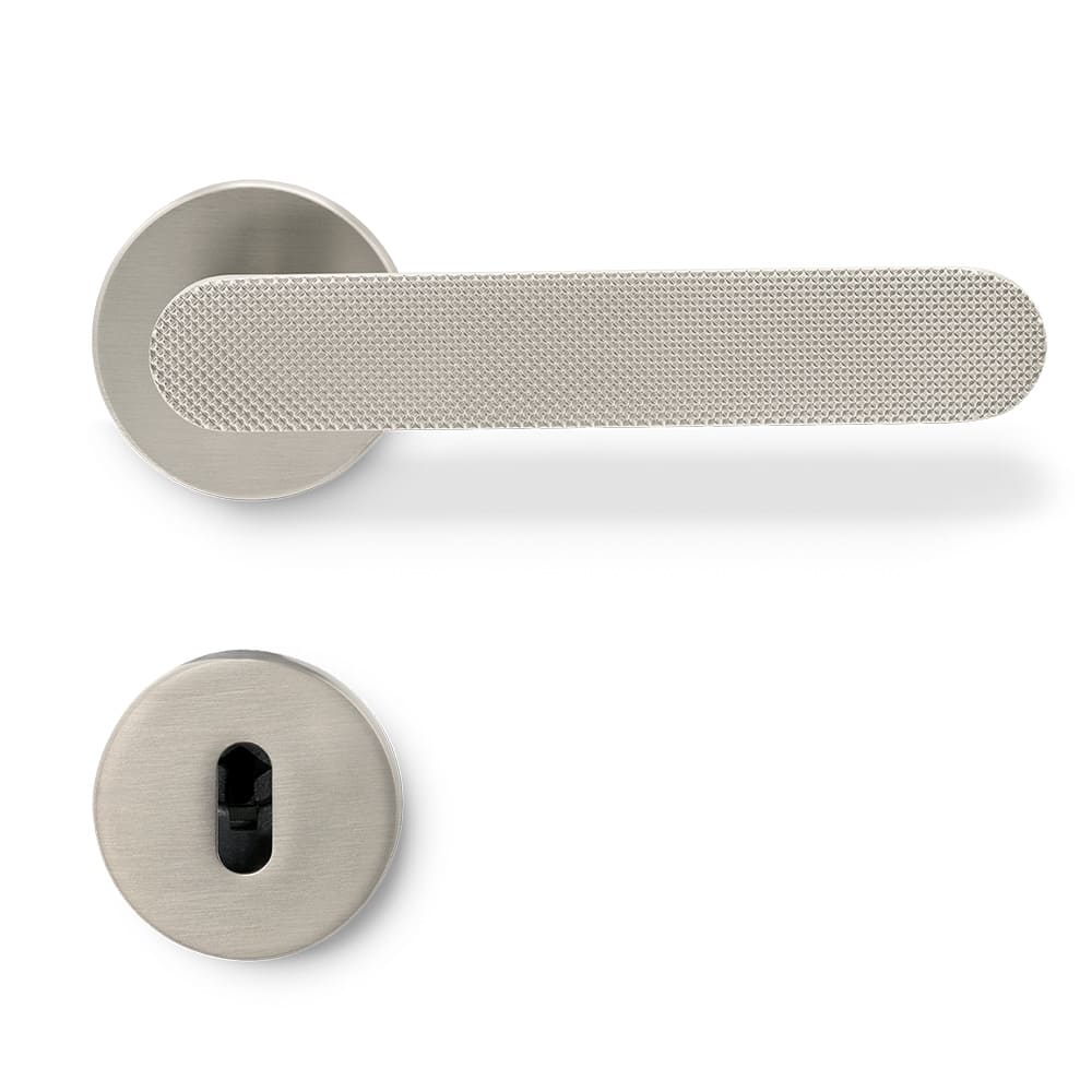 Dørhåndtag Vibe Grip - Skandinavisk Standard - Rustfrit Look