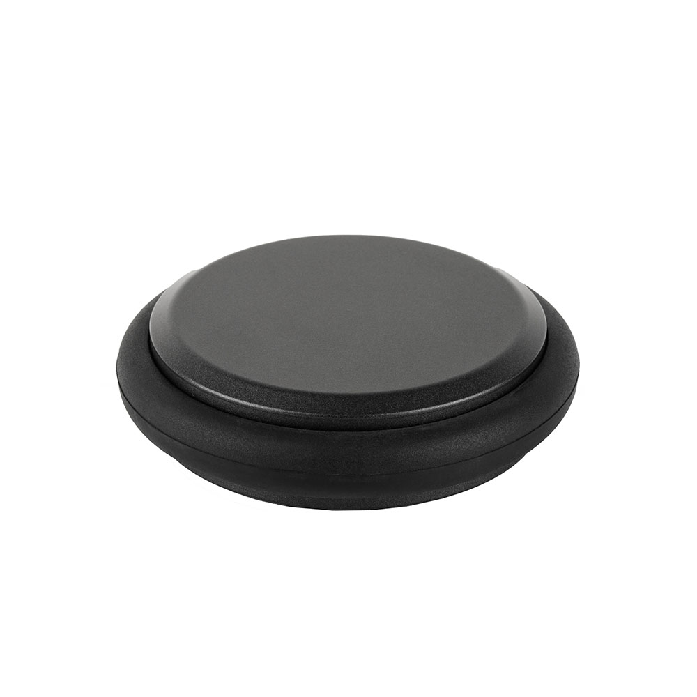 Dørstopper Low - 68mm - Mat Sort