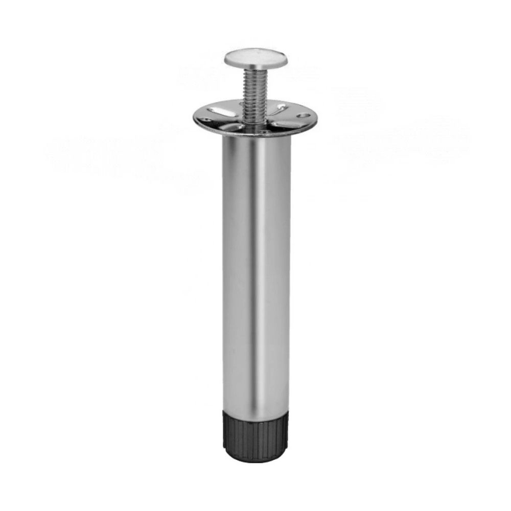 Støtteben 180 - 150mm - Krom (1-pakke)