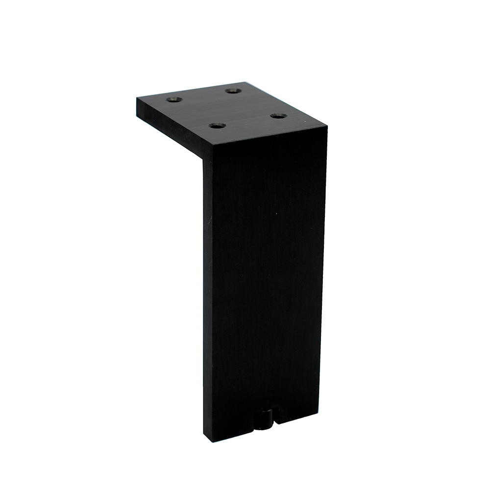 Støtteben Fonda 6005 - 150mm - Mat Sort