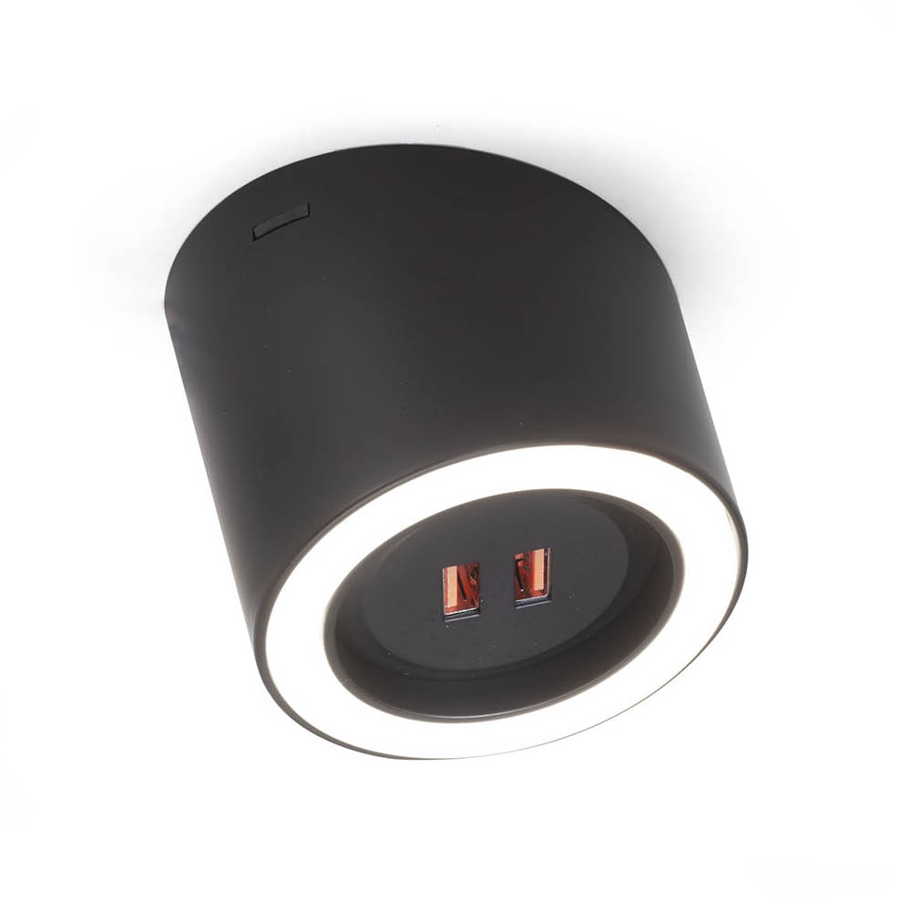 LED-Spot Unika - USB - Black in the group Lighting / All Lighting / LED Spotlights at Beslag Online (972791)