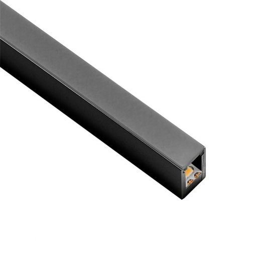 LED-Profil LD8104 - 2000mm - Sort i gruppen Belysning / Al Belysning / LED Strips & Profiler hos Beslag Online (973500)