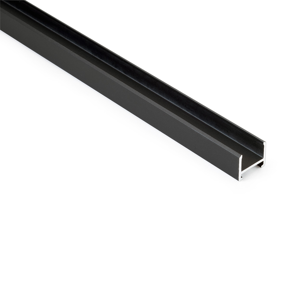 LED-Profile Nexus - 2000mm - Sort i gruppen Belysning / Al Belysning / LED Strips & Profiler hos Beslag Online (973581)