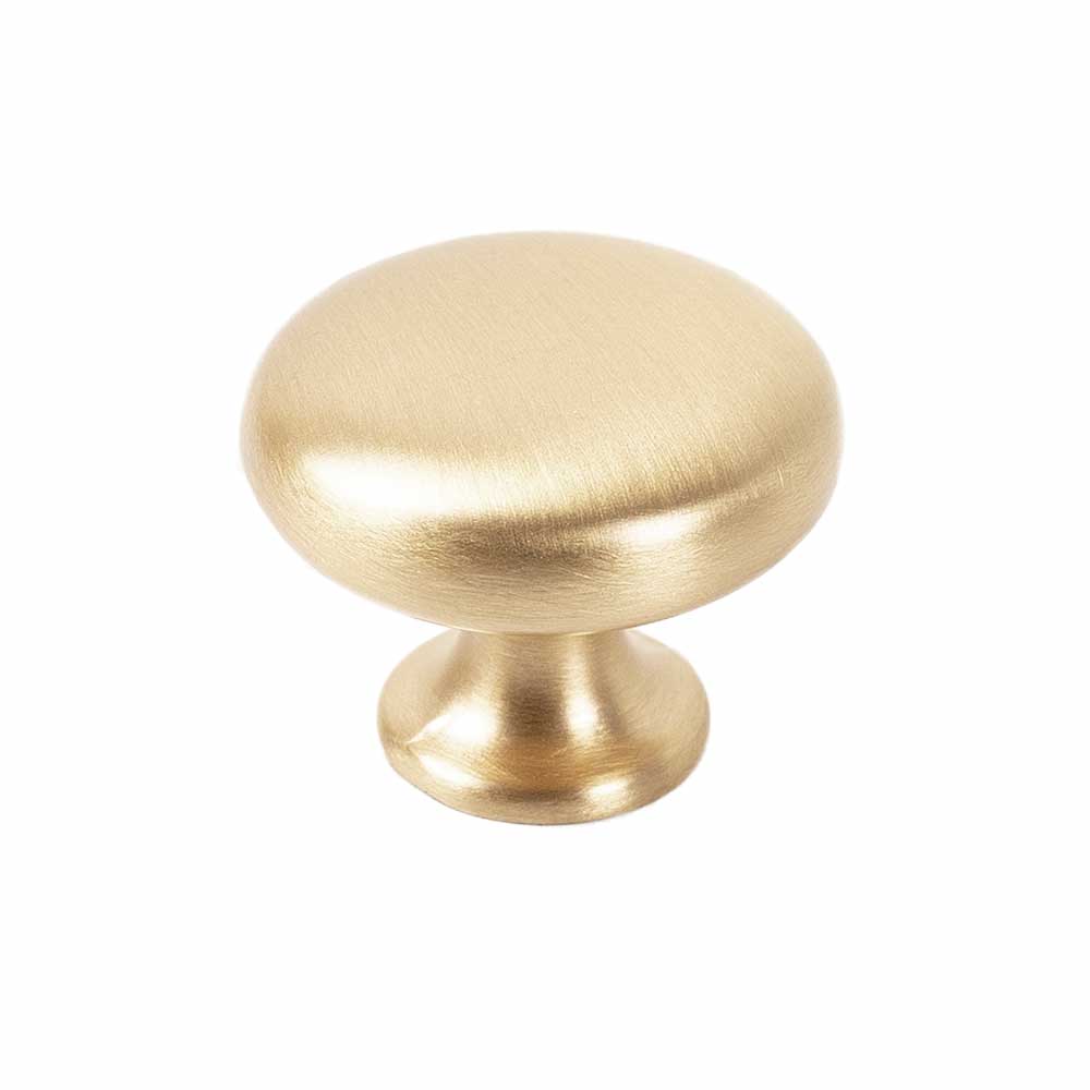 Knop Duke - 32mm - Børstet Messing