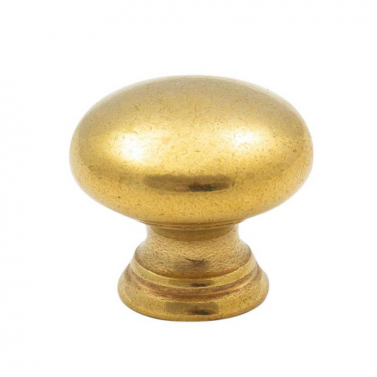 Knop 411 - Ubehandlet Messing