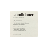 Selvklæbende Etiket Premium - Conditioner - Beige