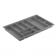 Bestikbakke Basic - 800 (725mm) - Oriongrå