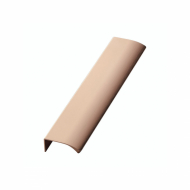 Profilgreb Edge Straight - 200mm - Børstet Kobber