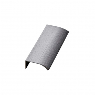 Profilgreb Edge Straight - 100mm - Børstet Antracit