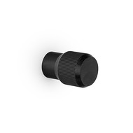 Knop Brooklyn Ø20mm - Børstet Sort